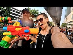 SONGKRAN In Bangkok 🇹🇭 Thailand's CRAZY Festival