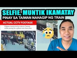 VIRAL: PINAY SA TAIWAN NAG SELFIE SA RILES TINAMAAN NG TRAIN NA HOSPITAL