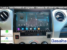 Dasaita 10" Android Headunit for 2014 Tundra - Wireless Android Auto!