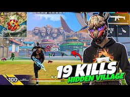 Hidden Village BOOM BAAM 19 KILLS 💥 Solo VS Squad Rank GamePlay ⚡🤯 - Neel Gaming