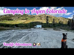 Travel Day and We End Up In Aspen! | Solo Female VanLife (plus 🐶)