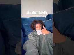 Removing my wisdom teeth 🦷 full vlog out #dayinmylife #wisdomtooth #wisdomteethremoval #vlog