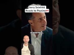 Jerry Seinfeld Reacts to Poutine...Sounds gross?