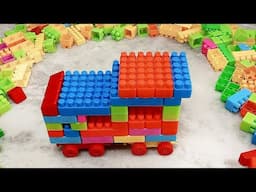 Satisfying DIY Jeep /ASMR Building Blocks/block game Lego block#lego #asmr#asmrsounds#buildingblocks