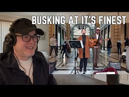 Busking Turned into a Mini Concert! Part 1 / Fenika Duran & Noah Waldorf with my reaction