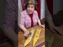 How your #pasta is cut is very important! #ciaoitalia #italianfood