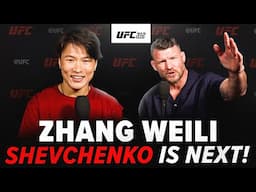 BISPING interviews ZHANG WEILI: 'Shevchenko is NEXT!' (UFC 312 EXCLUSIVE INTERVIEW)