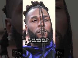 The drama continues as Burna Boy fires a stern warning after Speed Darlington’s release.  #newsrap