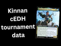 Kinnan cEDH tournament data update