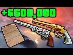 How To Unlock The Secret Golden Revolver & Navy Revolver + $500,000 - GTA ONLINE Treasure Hunt