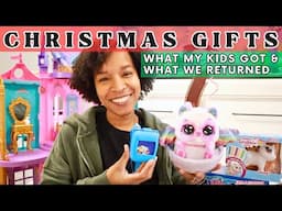 CHRISTMAS GIFTS | WHAT MY KIDS ASKED FOR | WHAT MY KIDS GOT | WHAT WE RETURNED