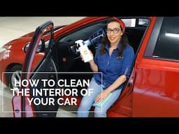 How to Clean the Interior of your Car | Galmatic