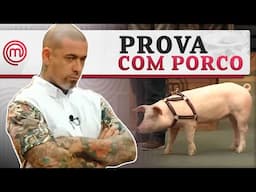 Eles têm todas as partes de um porco para transformar no melhor prato | Temp. 02 | MASTERCHEF BRASIL