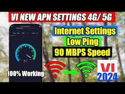 Vi APN Settings 2024 | VI 4G APN SETTING | Vi Internet Problem Fix | How to Increase Vi Net Speed