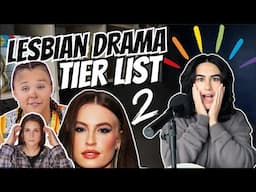 Reacting to Lesbian TikTok Breakups & Drama 2024 | Tier List (Part 2)