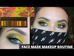 HOW I WEAR MAKEUP UNDER A MASK | MELT COSMETICS FOUR TWENTY EYESHADOW TUTORIAL