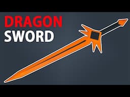 EASY ORIGAMI DRAGON SWORD || HOW TO MAKE PAPER DRAGON SWORD