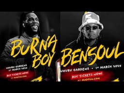 BURNA BOY Features Kenyas Bensoul & Charisma In His March Concert Dubbed MAD EXPERIENCE