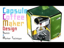 Idea Sketch(Capsule Coffee Maker)