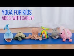 Kid's Yoga | ABC Animal Yoga Part 3 | Child's Pose Yoga