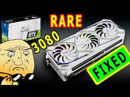 Asus strix 3080 no power missing core voltage