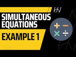 Quadratic Simultaneous Equations - Example Exam Question - AS Level Maths - Chapter 3 Pure