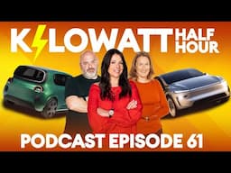 Kilowatt Half Hour Ep 61 : Tesla Tweaks, Twingo teases and Top Prizes ! | Electrifying