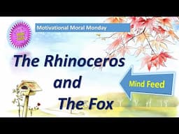 The Rhinoceros and the Fox | Motivational Moral Monday | Tamil | Book feast