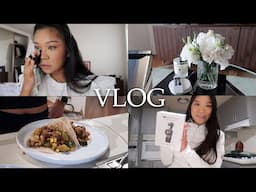 VLOG | dji osmo pocket 3 unboxing, fav chicken tacos, get ready w/ me (new makeup!)