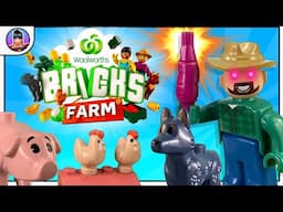 Woolworths Bricks Farm |  Hybrid Farm of Countdown & Woolworths Farm Sets