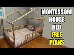 How to Make a Montessori Bed - Free Plans!