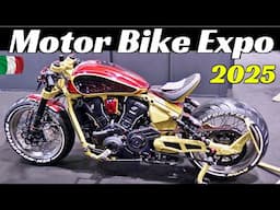 Motor Bike Expo 2025 [MBE] Highlights - Verona, Italy - Customs, Choppers, Cafè-Racers & More!