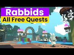 Rabbids: Unblock Plunga City - All Free Quests Walkthrough - NO KEYS | The Sandbox Alpha Season 4