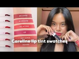 NEW CARELINE LIP TINTS SWATCHES (ALL 6 SHADES) I Lj Torres