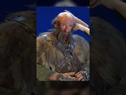 The strong dwarf Broke EVERYTHING on the Hobbit set!