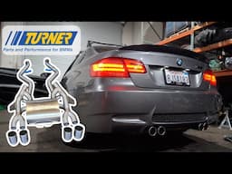 BEST BUDGET BMW E9X M3 S65 VALVED EXHAUST! (ECS TUNING EXHAUST)