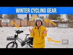 My Top 3 Favorite Kit for Winter Cycling and E-Bike Commuting in Seattle