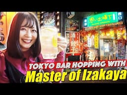 【Japan Food】HIDDEN Bar hopping in Shinjuku Tokyo, Japan