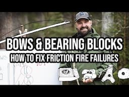 Bow Drill Friction Fire Troubleshooting - The Bow - Joe Price - Bushcraft & Wilderness Skills