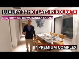 Luxury 3Bhk Flats In Newtown Kolkata on Biswa Bangla Sarani📞8100293325 #kolkata #flatsinnewtown