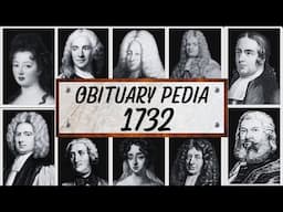 Famous People We've Lost in 1732 - Obituary in 1732