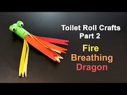 DIY Dragon from Toilet Rolls - Paper Craft Ideas - Recycled Crafts