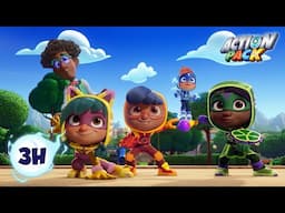 Action-Packed Party | Action Pack | Kids Fun & Educational Cartoons