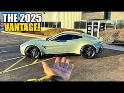 FIRST DRIVE IN THE NEW ASTON MARTIN VANTAGE (2025)!!!