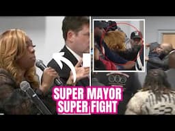 Ghetto Super Mayor & Boyfriend Get Into EMBARRASSING Altercation at Heated Township Meeting