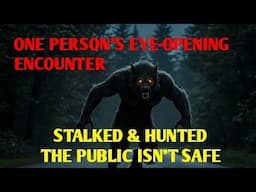 #DOGMAN, ONE PERSON'S EYE-OPENING ENCOUNTER STALKED & HUNTED, THE PUBLIC ISN'T SAFE