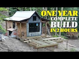 CABIN BUILD in 2 HOURS | Full Build Marathon