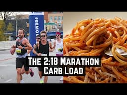 Consuming 1000g+ carbs the day before running a 2:18 Marathon - Indianapolis Marathon recap part 2