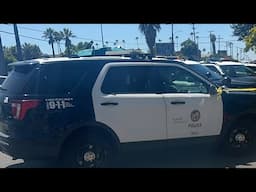 LAPD Standoff in Wilshire