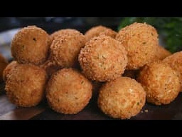 كرات البطاطس بالجبن! المقبلات المثالية لإفطار رمضان أو كوجبة خفيفة! Potato Cheese Balls Recipe